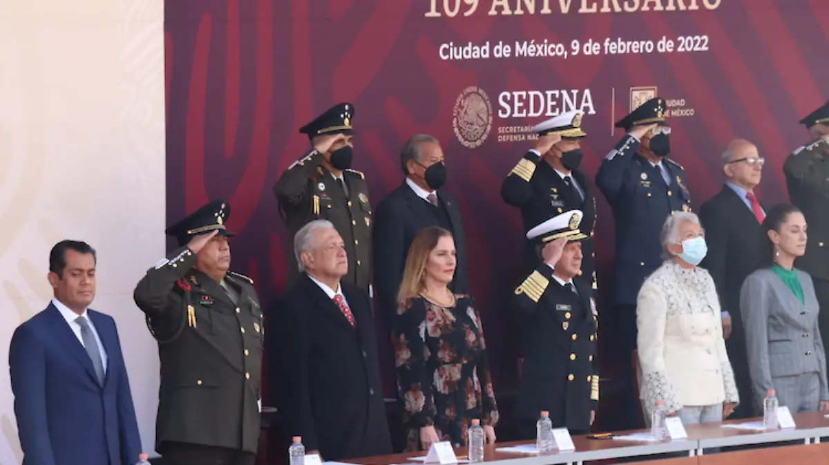 Preside AMLO el 109 Aniversario de La Marcha de la Lealtad